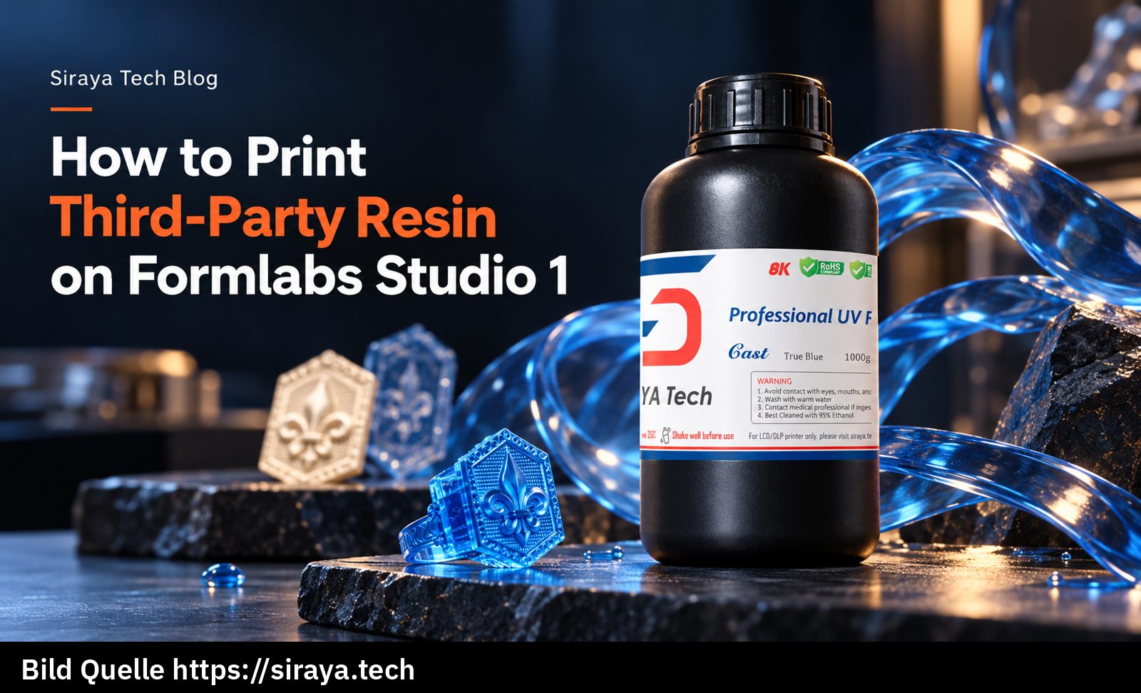 Formlabs Form Studio 1: Fremdharze laut Siraya Tech über Open Material Mode nutzbar, Verkaufsstart in den USA am 23. November